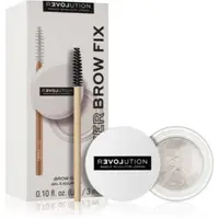 Revolution Relove Power Brow gel pentru sprancene cu pensula