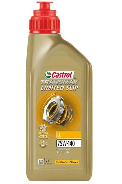 Ulei diferential CASTROL TRANSMAX LIMITED SLIP LL 75W140 1543CB, volum 1 litru, sintetic 1L