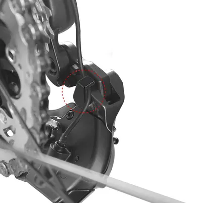 Cleme cablu shimano di2 deraior spate set 2 SD300 print 3D