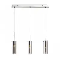 SANSSOUCI III Corp de iluminat suspendat crom sticla 230V GU10 3x50W