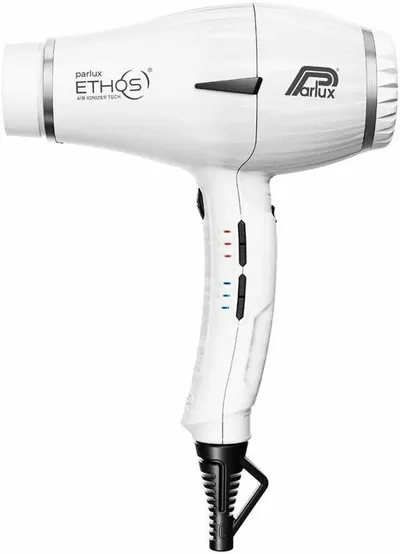 Parlux Uscător de păr ionizant cu control digital Ethos, 2300W, alb