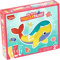 Set de pictură cu degetele Maped Creativ Early Age - 9 piese
