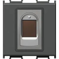 BIOPASS Intrerupator digital cu amprente, 3A, antracit, TEM Modul TEM-EM71AT-U