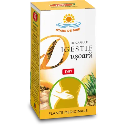Digestie usoara, 30 capsule, Fares