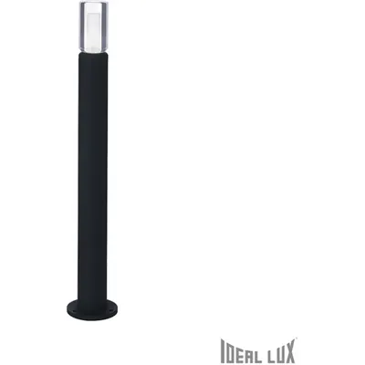 Stalp de gradina Bamboo, 1 bec, dulie G9, D:130 mm, H:815 mm, Negru