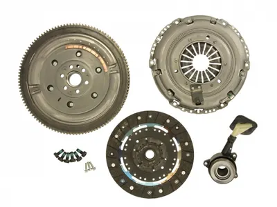 Set ambreiaj cu volanta masa dubla si rulment hidraulic VOLVO C30, S40 II, V50; FORD C-MAX, FOCUS C-MAX, FOCUS II; MAZDA 3 1.6D intre 2003-2013