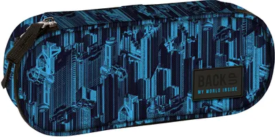 Penar oval școlar BackUp A - City, 1 fermoar