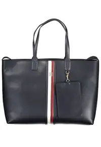Geanta shopper cu doua fete Tote Puffy AW0AW15881 - Bleumarin - 50 x 33 x 14 cm