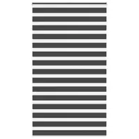 Gossi jaluzea tip zebra neagra latime tesatura 125,9 cm poliester