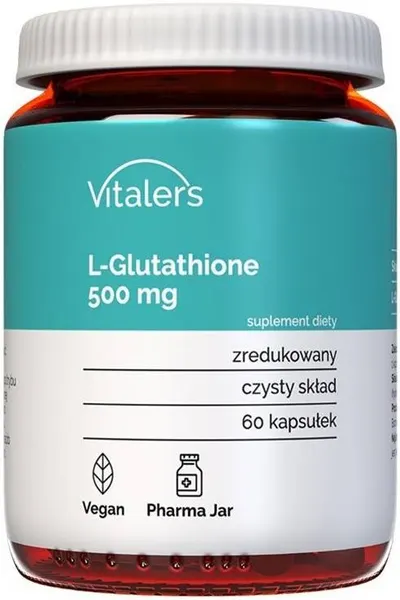 Vitaler's L-Glutation, 500 mg, 60 capsule