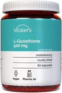 Vitaler's L-Glutation, 500 mg, 60 capsule