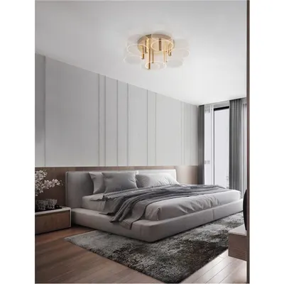 Plafoniera GATLIN Alama aurie Metal & Acrylic LED 41 Wat 230 Volt 2100Lm 3000K IP20