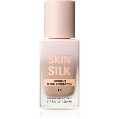 Revolution Skin Silk Serum Foundation Machiaj usor cu efect de luminozitate culoare F6 23 ml