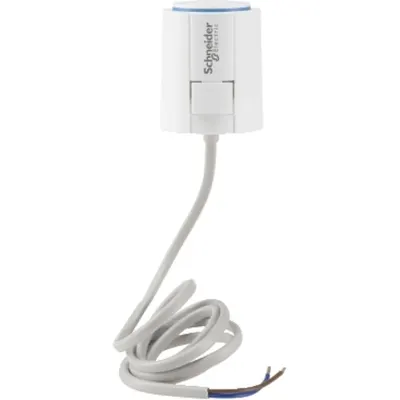 KNX Actuator termoelectric 230 V, Alb Polar