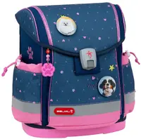 Ghiozdan-cutie școală Belmil Classic - Hearts, 1 compartiment