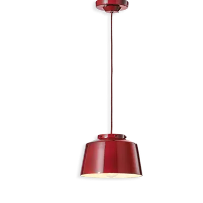 Lustra, lampa suspendata RETRO 50'S FINISH BOR - BORDEAUX C2000