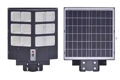 Lampa Solara Stradala Dubla 480 LED 600W 12 CASETE