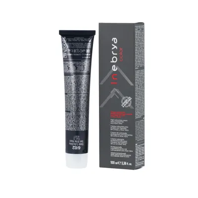 Vopsea permanentă, Inebrya, 6/62 Blond închis roșu violet, 100 ml
