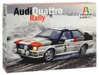 Model de asamblat Italeri Curse: Mașini - Audi Quattro Rally