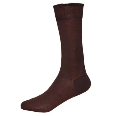 Sosete barbati premium bbc mercerizat 820101 Maron 40-41, Calzemoda