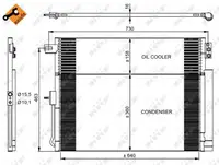 Radiator clima AC cu uscator JEEP GRAND CHEROKEE IV 3.0D-6.4 dupa 2010