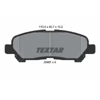 Set placute frana, frana disc TEXTAR 2548101