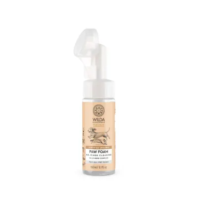 WILDA SIBERICA Paw Foam, îngrijire pentru lăbuțe spumă câini și pisici, flacon cu aplicator, 160ml