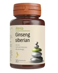 Ginseng Siberian 250mg, 30 comprimate, Alevia