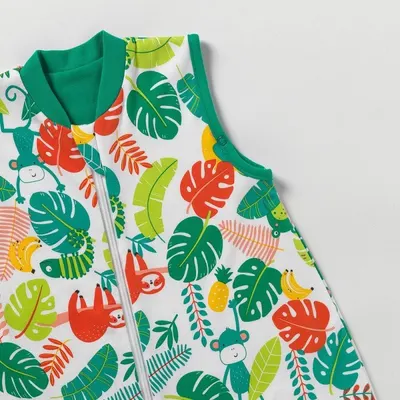 Sac de dormit cu picioruse si talpa antiderapanta Tropical 120 cm 1.0 Tog