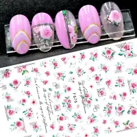 Abtibilduri unghii Marquise, STICKER34, Roz