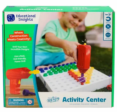 Set pentru copii Learning Resources - Mozaic, cu surubelnita electrica