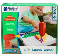 Set pentru copii Learning Resources - Mozaic, cu surubelnita electrica