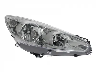 Far dreapta (H1 H7, reglaj electric, cu motoras, fundal cromat) PEUGEOT 308 CC, 308 I, 308 SW I, RCZ