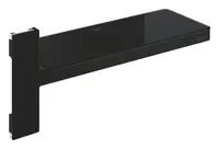 Raft sistem dus Grohe SPA Aqua Pure, 231 x 91 mm, metal/acril, mat, negru, 101677KF00