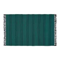 Pătură verde din bumbac 140x200 cm Tap – Hübsch