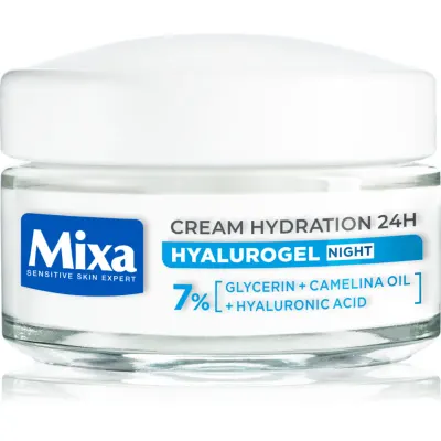 Mixa Hyalurogel Night crema de fata hidratanta pentru noapte 50 ml