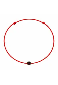 Bratara martisor decorata cu cristal Preciosa - Mov inchis