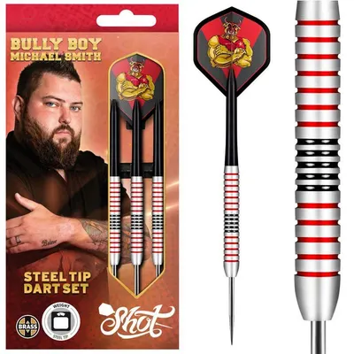 Set darts steel Shot Michael Smith brass, corp cupru