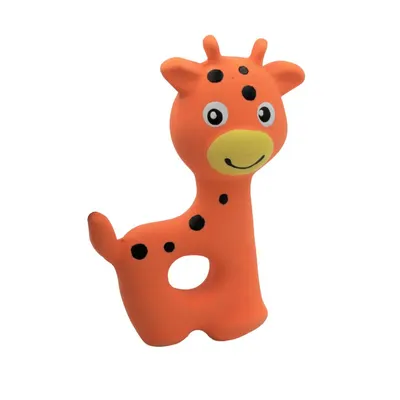 Jucărie girafă cu sunet pentru câini