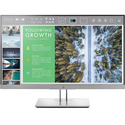 Monitor Second Hand HP EliteDisplay E243M, 24 Inch Full HD IPS, HDMI, DisplayPort, VGA Grad A