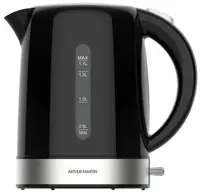 Fierbător electric Arthur Martin - KE02301B, 2200W, 1.7 l, negru