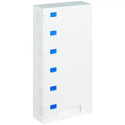 Doza PT pt. 6 module TOOLLESS LINE, 173x30x85mm, RAL9010