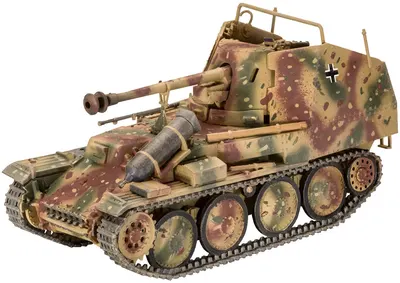 Model asamblabil Revell Militare: Tancuri - Proiectil antitanc Marder III