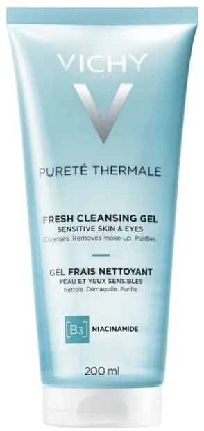 Vichy Pureté Thermale Gel de curățare, 200 ml