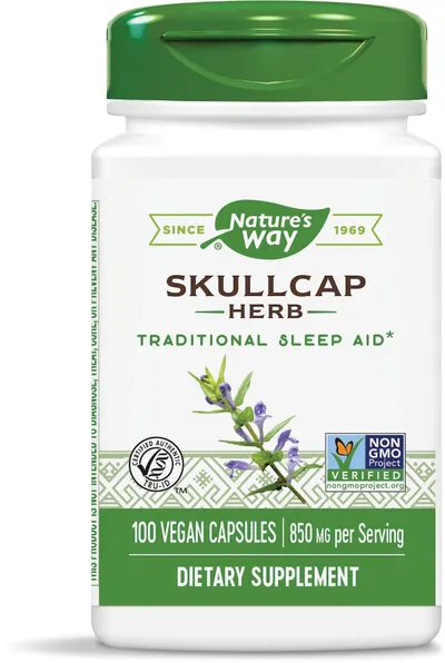 Skullcap Herb, 425 mg, 100 capsule, Nature's Way