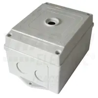 Carcasa mat. plastic pentru intrerupator manual, marimea 1 TKTS-01 IP65
