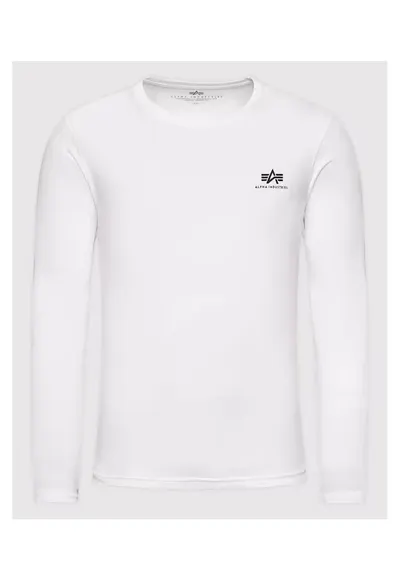 Bluza barbati - bumbac - alb - Alb
