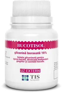Bucotisol glicerina boraxata 10%, 25ml, Tis Farmaceutic