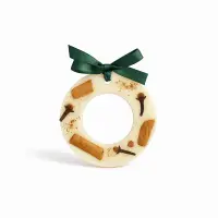 Odorizant dulap din ceară de soia în formă de coroniță – decor de brad - Cosy Christmas – Portocală & scorțișoară & vanilie