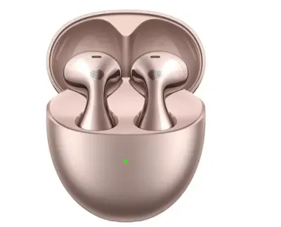 Casti In-Ear Huawei FreeBuds 6, True wireless, Bluetooth, AI noise cancelling, Autonomie 36 ore, IP54 (Roz/Auriu)